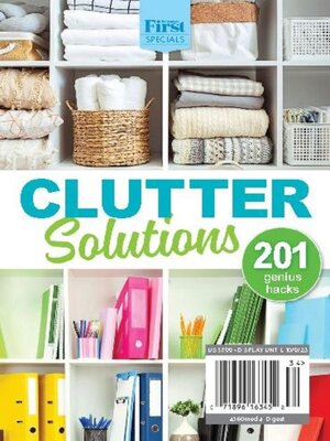 cover image of Clutter Solutions - 201 Genius Hacks